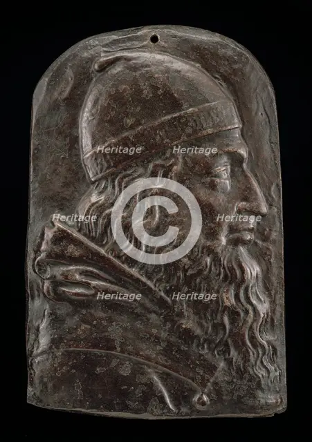 Bust of Aristotle, 15th century. Creator: Unknown.