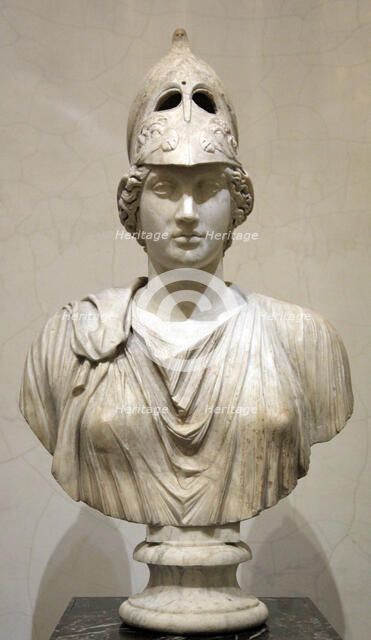 Bust of Athena, 2nd century. Artist: Unknown