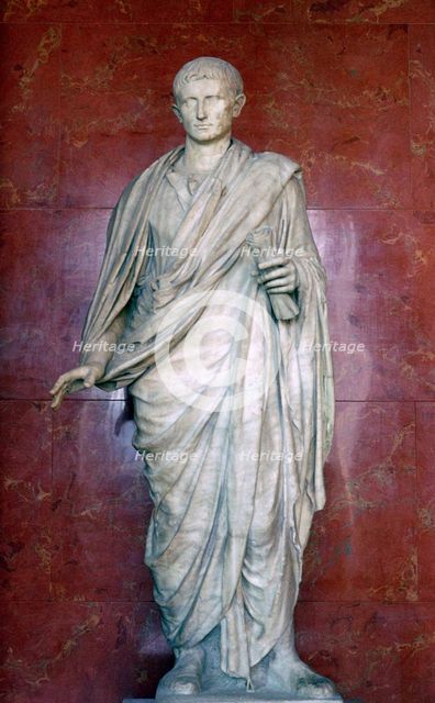 Bust of Augustus, 1st century. Artist: Unknown
