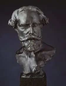 Bust of Augustus John, R.A., 1916. Creator: Francis Derwent Wood