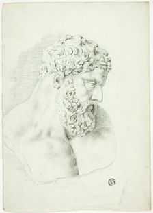 Bust of Bearded Man, n.d. Creator: John Downman