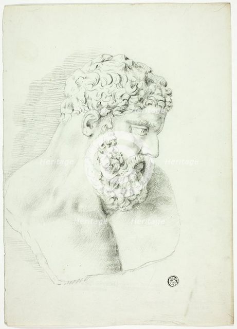 Bust of Bearded Man, n.d. Creator: John Downman.