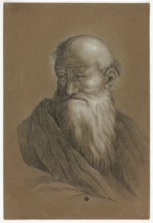 Bust of Bearded Old Man, n.d. Creator: Unknown