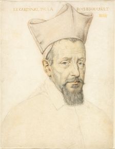 Bust of Cardinal de la Rochefoucault, 1624. Creator: Daniel Dumonstier