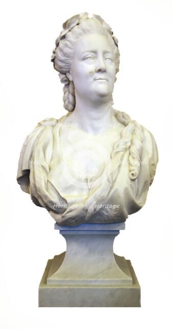 Bust of Catherine the Great, Empress of Russia, 1786. Creator: Feodosy Shchedrin.
