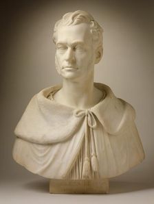 Bust of Charles Brooks (1795-1872), pastor, 1843. Creator: Thomas Crawford