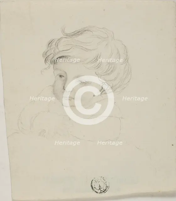 Bust of Child, n.d. Creator: Unknown.