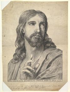 Bust of Christ Blessing, 17th century. Creator: Wilhelm Traut