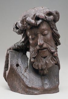 Bust of Crucified Christ, c1500. Creator: Unknown