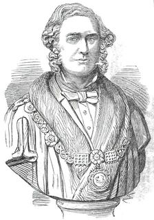 Bust of Dr. Randle Wilbraham Falconer, late Mayor of Bath, 1860. Creator: Unknown