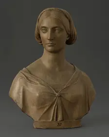 Bust of Elizabeth, Duchess of Wellington, 1857. Creator: John Gibson