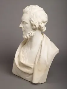 Bust of Felix Mendelssohn-Bartholdy, 1850. Creator: Peter Hollins