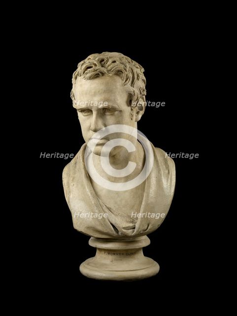 Bust of Francis Horner MP (1778-1817), 1817-1818. Artist: Francis Legatt Chantrey.