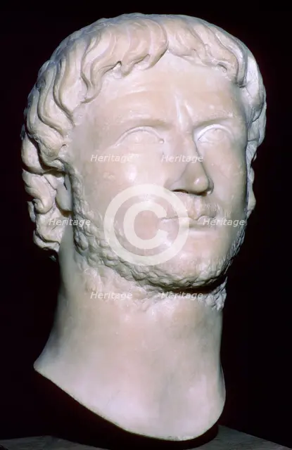 Bust of Gallienus, 3rd century. Artist: Unknown