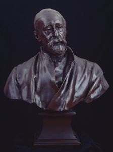 Bust of George Frederic Watts, R.A., 1889. Creator: Unknown