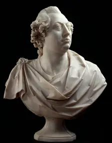 Bust of George III, 1773. Creator: Agostino Carlini