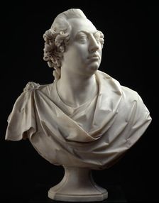 Bust of George III, 1773. Creator: Agostino Carlini