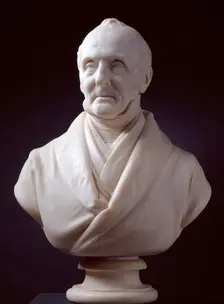Bust of George Jones, R.A., 1870. Creator: Henry Weekes