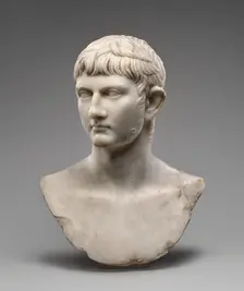 Bust of Germanicus, A.D. 20-40. Creator: Unknown