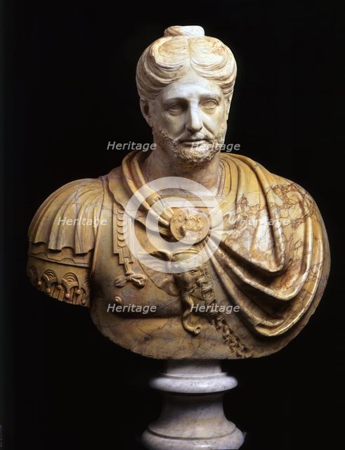 Bust of Hannibal Barca.