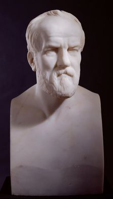 Bust of Henry Weekes, R.A., 1872. Creator: Charles Summers