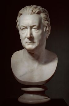 Bust of Henry Bone R.A., 1820. Creator: Francis Legatt Chantrey