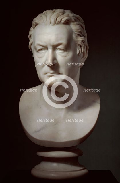 Bust of Henry Bone R.A., 1820. Creator: Francis Legatt Chantrey.