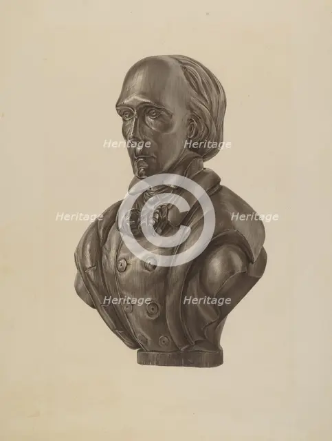 Bust of Henry Clay, 1935/1942. Creator: Elisabeth Fulda.