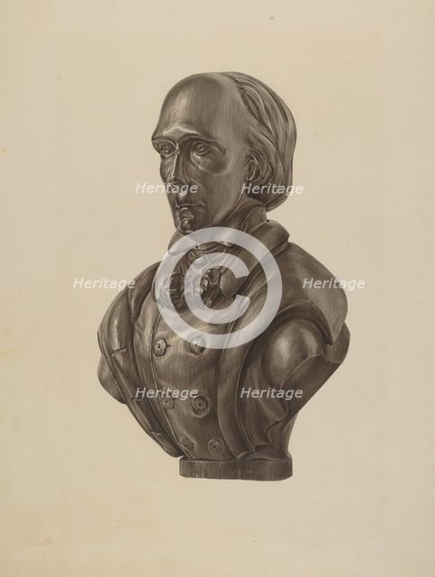 Bust of Henry Clay, 1935/1942. Creator: Elisabeth Fulda.