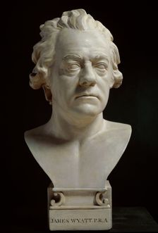 Bust of James Wyatt P.R.A, after 1797. Creator: John Charles Felix Rossi