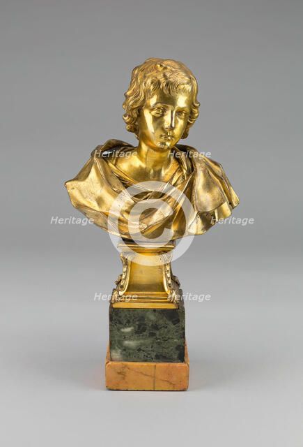 Bust of Jesus as a Youth, 1620/43, 18th century addition. Creator: François Du Quesnoy.