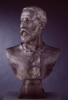 Bust of John Belcher, R.A., 1881. Creator: Hamo Thornycroft
