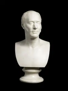 Bust of John Constable, R.A., 1875. Creator: Edward Davis