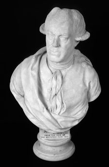 Bust of John Wilkes, 18th century English journalist and politician, c1761. Creator: Louis Francois Roubiliac
