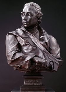 Bust of Joseph Wilton, R.A., (1760s), 1928. Creator: Unknown