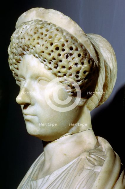 Bust of Julia, 1st century BC. Artist: Unknown