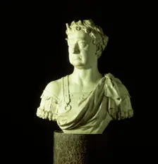 Bust of King George I, c1732. Creator: John Michael Rysbrack