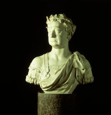 Bust of King George I, c1732. Creator: John Michael Rysbrack