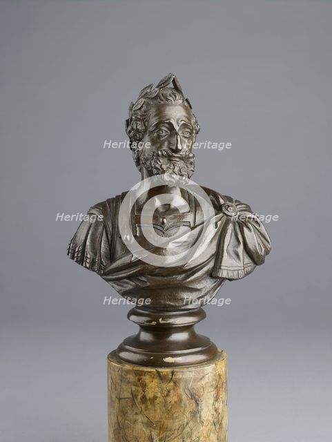 Bust of King Henri IV of France, 18th century (1701-1800). Artist: Unknown.
