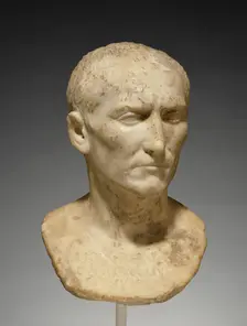 Bust of L. Licinius Nepos, A.D. 1-25. Creator: Unknown