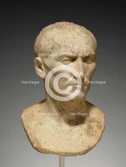 Bust of L. Licinius Nepos, A.D. 1-25. Creator: Unknown.