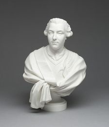 Bust of Louis, Dauphin of France, Sèvres, 1766. Creators: Sèvres Porcelain Manufactory, Jean-Baptiste Lemoyne the Younger, Florent-Nicolas Perrotin