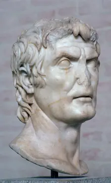 Bust of Lucius Cornelius Sulla, 2nd century BC. Creator: Unknown