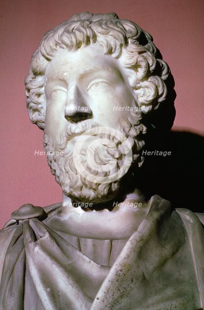 Bust of Marcus Aurelius. Artist: Unknown