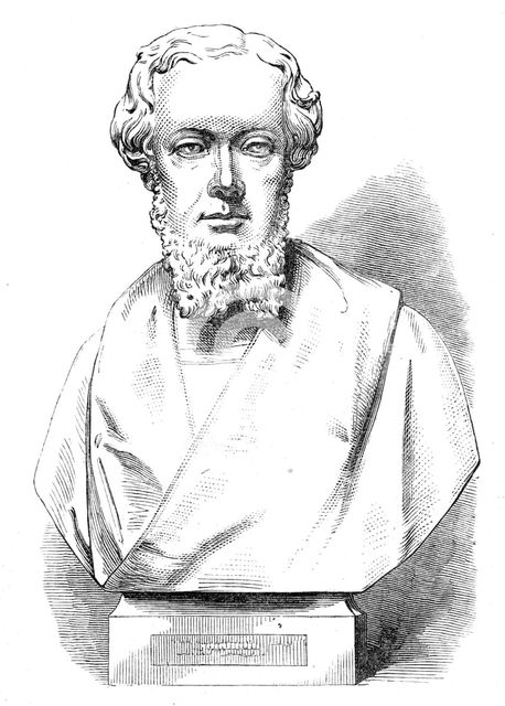Bust of Mr. T. J. Boyd, of Edinburgh, by W. Brodie, R.S.A., 1872. Creator: Unknown.