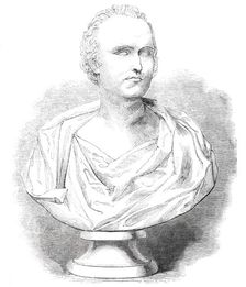 Bust of Mr. MacAulay, by Park, 1850. Creator: Unknown