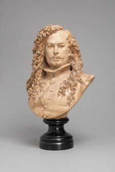 Bust of Murillo, c. 1872. Creator: Albert Ernest Carrier de Belleuse