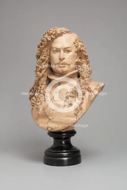 Bust of Murillo, c. 1872. Creator: Albert Ernest Carrier de Belleuse.