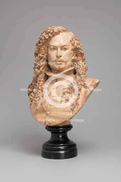 Bust of Murillo, c. 1872. Creator: Albert Ernest Carrier de Belleuse.
