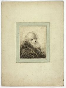 Bust of Old Man, 1776/1808. Creator: Samuel Shelley
